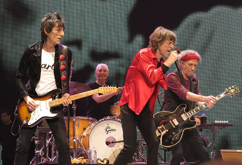 Rolling Stones live Newark NJ 2012 