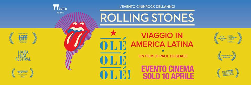Stones Ole Ole Ole al Cinema